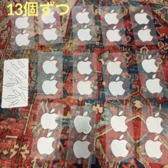 公式正規品 SIMピン13個とAppleロゴステッカー13枚※リンゴ26個セット