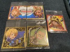 ワンピース 限定 ウエハースカード ルフィ ゾロ ナミ サンジ ウソップ