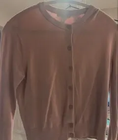 H&M ピンク 長袖カーディガン S