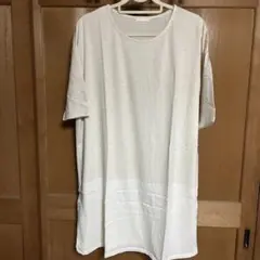 studioCLIP アイボリー 半袖　ロング　Tシャツ