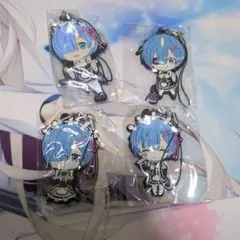 Re:ゼロから始める異世界生活 リゼロ レム ラバーストラップセット