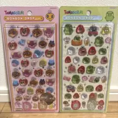 【正規品】ボンボンドロップシール たまごっち めめっち くちぱっち 2枚セット