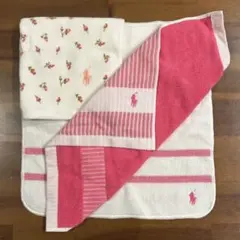 最終値下げ！未使用、ラルフローレン 、ウォッシュタオル、３枚セット