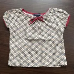 BURBERRY LONDON チェック柄 半袖Tシャツ 100Aのサムネイル