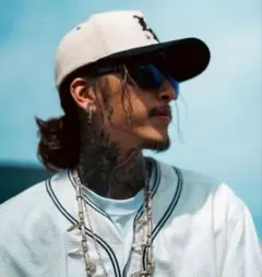 L.A. 森下直哉　山田蓮　キャップ　アメリカンワナビー　グリーン tattoo studio yamada LA キャップ 山田蓮 森下直哉 - メルカリ