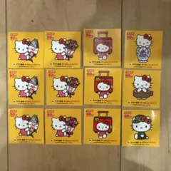 ハローキティ 50周年記念 ステッカー 12枚セット