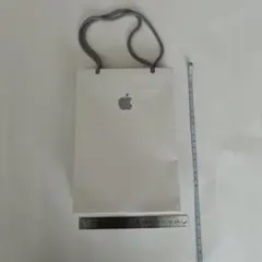 【新品】Apple ショップ袋 ホワイト 約15cm x 20cm