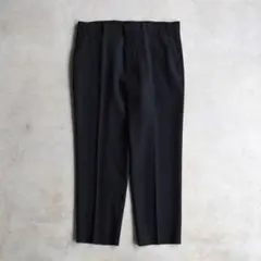 80s リーバイスアクションスラックス ブラック黒 USA W36L30 OVY