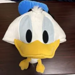 ドナルドダック 帽子型ぬいぐるみ