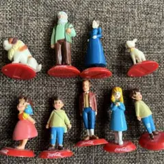 コカコーラ アルプスの少女 ハイジ フィギュア 全8種 コンプリート