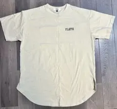 未使用品タグなしPINK-latte 接触冷感クマちゃんT ベージュ150cm