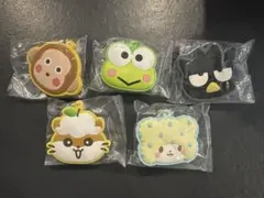 サンリオシークレットラバーミラーキーホルダー5点セット