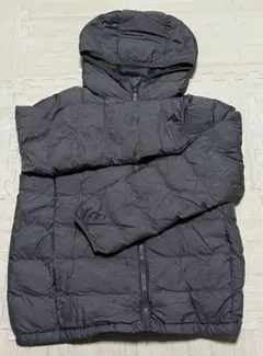 ユニクロ　150センチ　グレー　ダウンジャケット