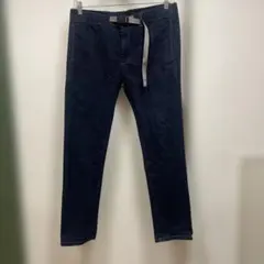 FACTOTUM ファクトタム スウェットデニムパンツ 30 サイドライン 