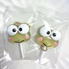 サンリオ カラフルキャンディチャーム けろっぴ2点セット！