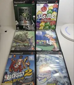 PS2ソフトセット6本まとめ　☺︎
