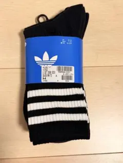 adidas ストライプソックス 3足セット　新品　3本ライン