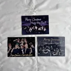 StrayKids スキズクリスマス・新年フォトカード 3枚セット FC特典