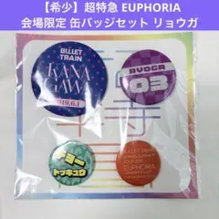 【希少】 超特急 リョウガ 缶バッジ セット EUPHORIA 会場限定