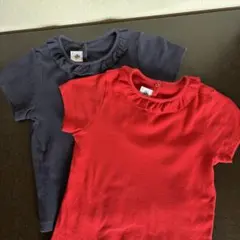 プチバトー PETIT BATEAU フリル付きTシャツのサムネイル