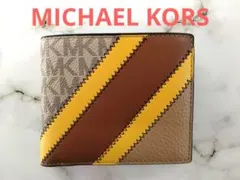 AMW02 マイケルコース 未使用美品 2つ折り財布 メンズ