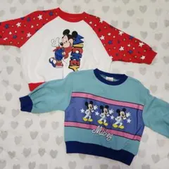 新品タグ付きパシオスリックスディズニー Disneyコラボトレーナー 2点セット