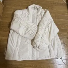 ほぼ新品　Heather スタンドギャザーミドルブルゾン