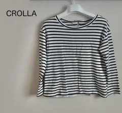 CROLLA ボーダーカットソー