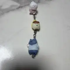 お文具さん・プリンさん・猫さん（キーホルダー）