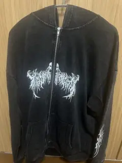 ブラックジップパーカー ノーリミット アンチミット BELVET Bless Uのサムネイル