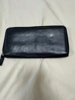 訳アリ 新品 未使用品 財布 長財布 Justin Davis ラウンド 本革