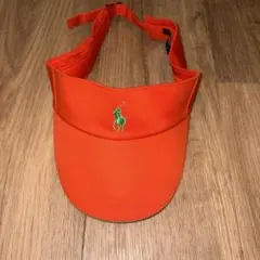 Ralph Lauren オレンジ サンバイザー