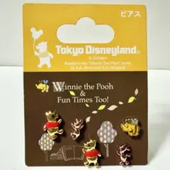 東京ディズニーランド くまのプーさん ピアス サージカルステンレス Disney