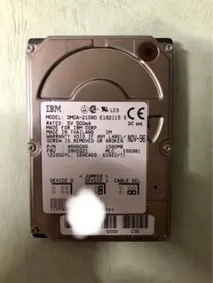 IBM 2.5インチ　HDD 1080MBのサムネイル