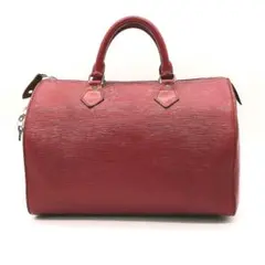 【LOUIS VUITTON】スピーディ30 エピ　ボストンバッグ　レッド