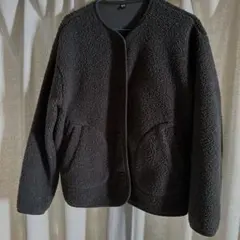 UNIQLO フリースジャケット XL ダークグリーン