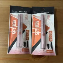 MAYBELLINE SKY HIGH マスカラ 04 ゆうやけオレンジ×2