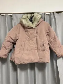 BREEZE フード付きダウンコート 140