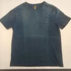 未使用 POLO ポロ ラルフローレン 半袖 ポケットTシャツ Lサイズ 藍染め