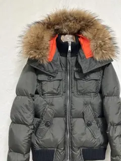 DSQUARED2 ディースクエアード ダウンジャケット 48 L カーキ