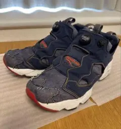 Reebok デニム スニーカー　ポンプフューリー