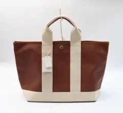 新品 TOPKAPI スコッチグレイン ネオレザー A4トートバッグ ブラウンのサムネイル