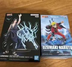 ナルト疾風伝　うずまきナルト　うちはサスケ　フィギュアセット