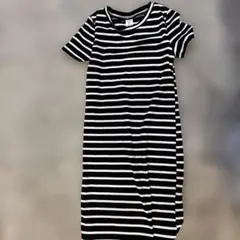 SHEIN 半袖ロングワンピース 6Y