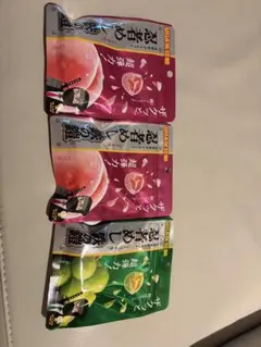 UHA味覚糖 忍者めし 鉄の鎧 ピーチ マスカット 3袋セットのサムネイル