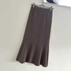 マーメイドロングスカート　フレアスカート　M