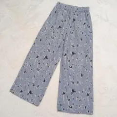 COLONY 2139 総柄イージーワイドパンツ カジュアルパンツ