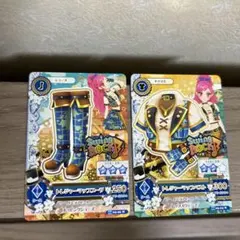 摇滚偶像活动卡片 宝藏地图套装 音城星罗