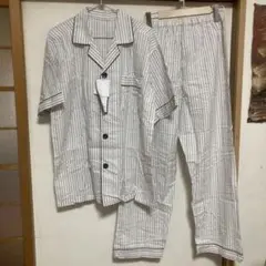 (新品)綿100%メンズ紳士パジャマM