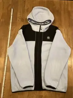 アディダス 水色 アドベンチャー フルジップ ポーラーフリース パーカー 2XL